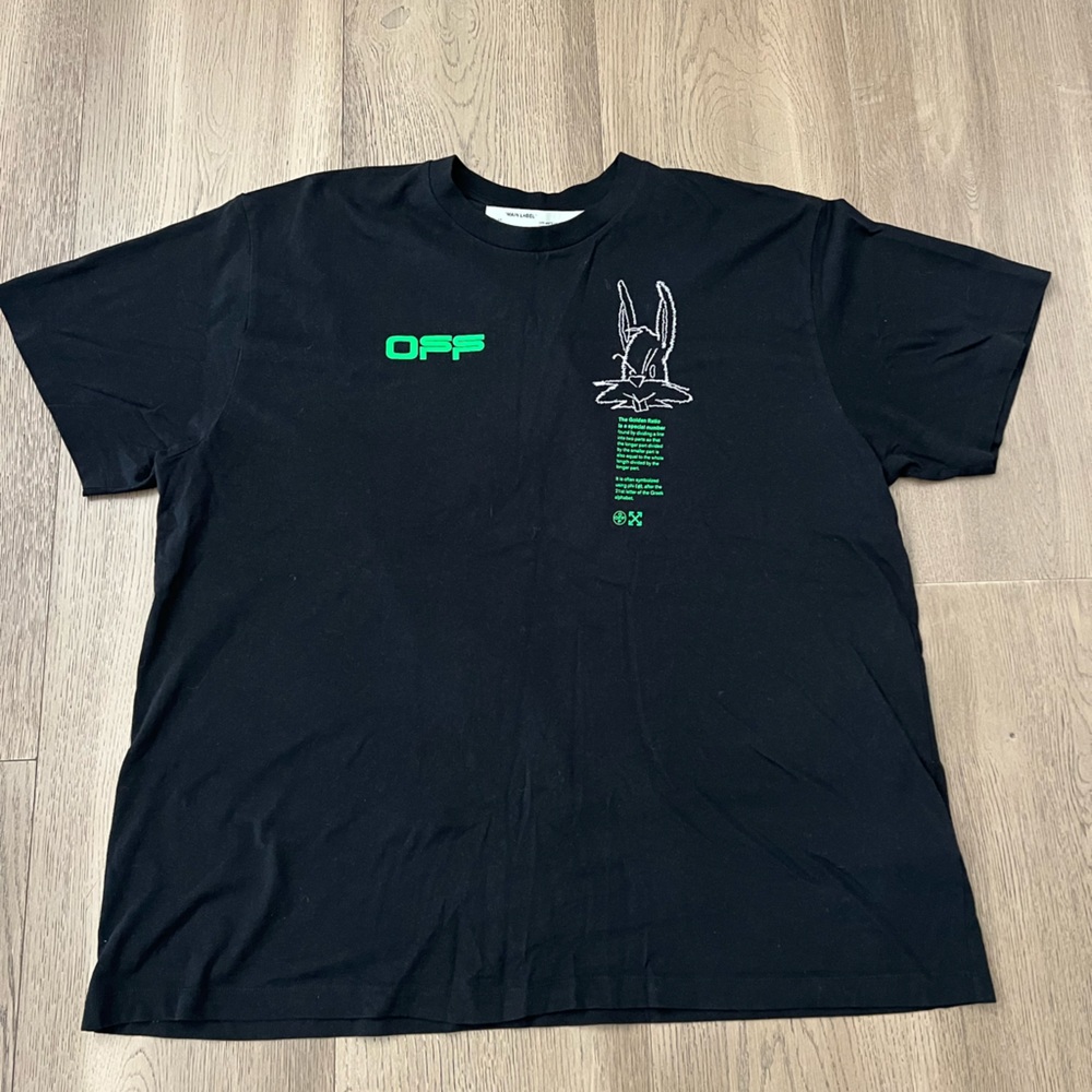 Off white bunny shirt